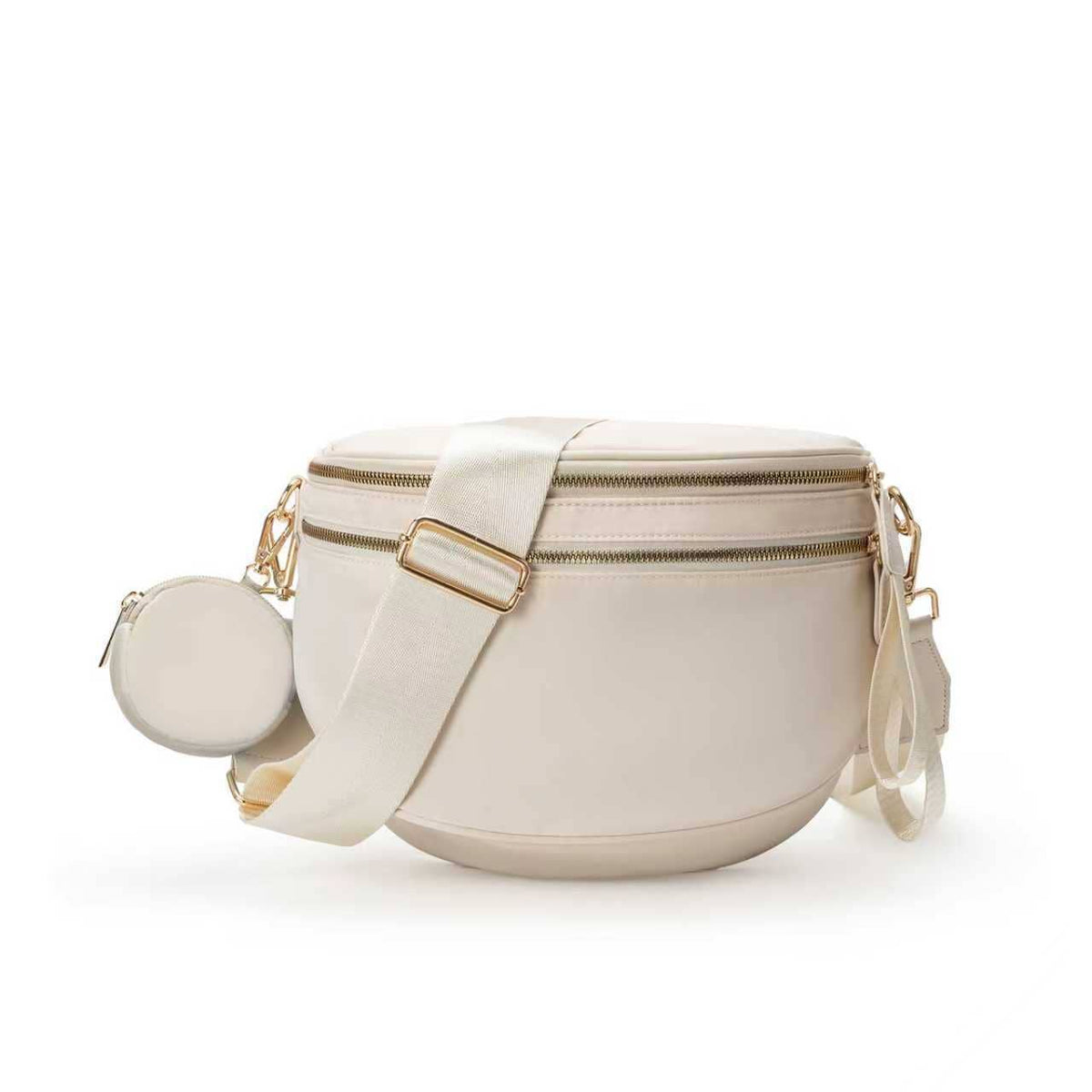 Checkered Bum Bag Crossbody Bag with coin purse