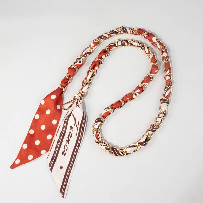 Coco Style Fabric Woven Chain Bag Strap Replacement
