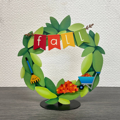 Raking Leaves Magnets S/3, Fall Decor