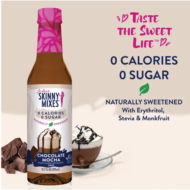 Naturally Sweetened Chocolate Mocha Syrup - 375ml