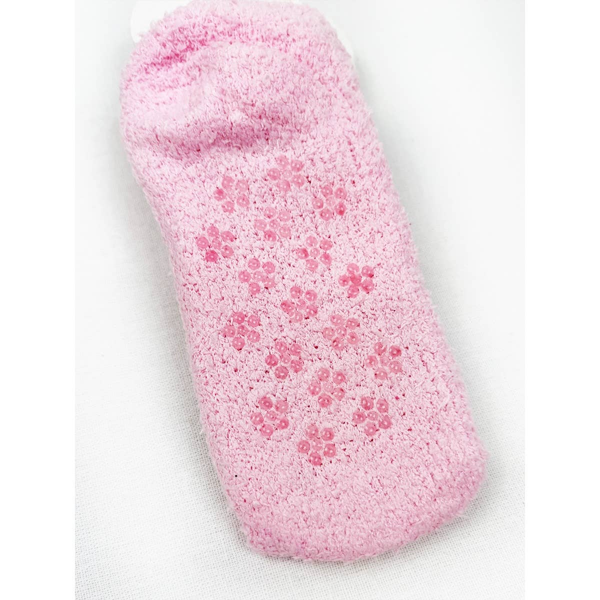 Bunny Printed Soft Fuzzy Slip On Socks