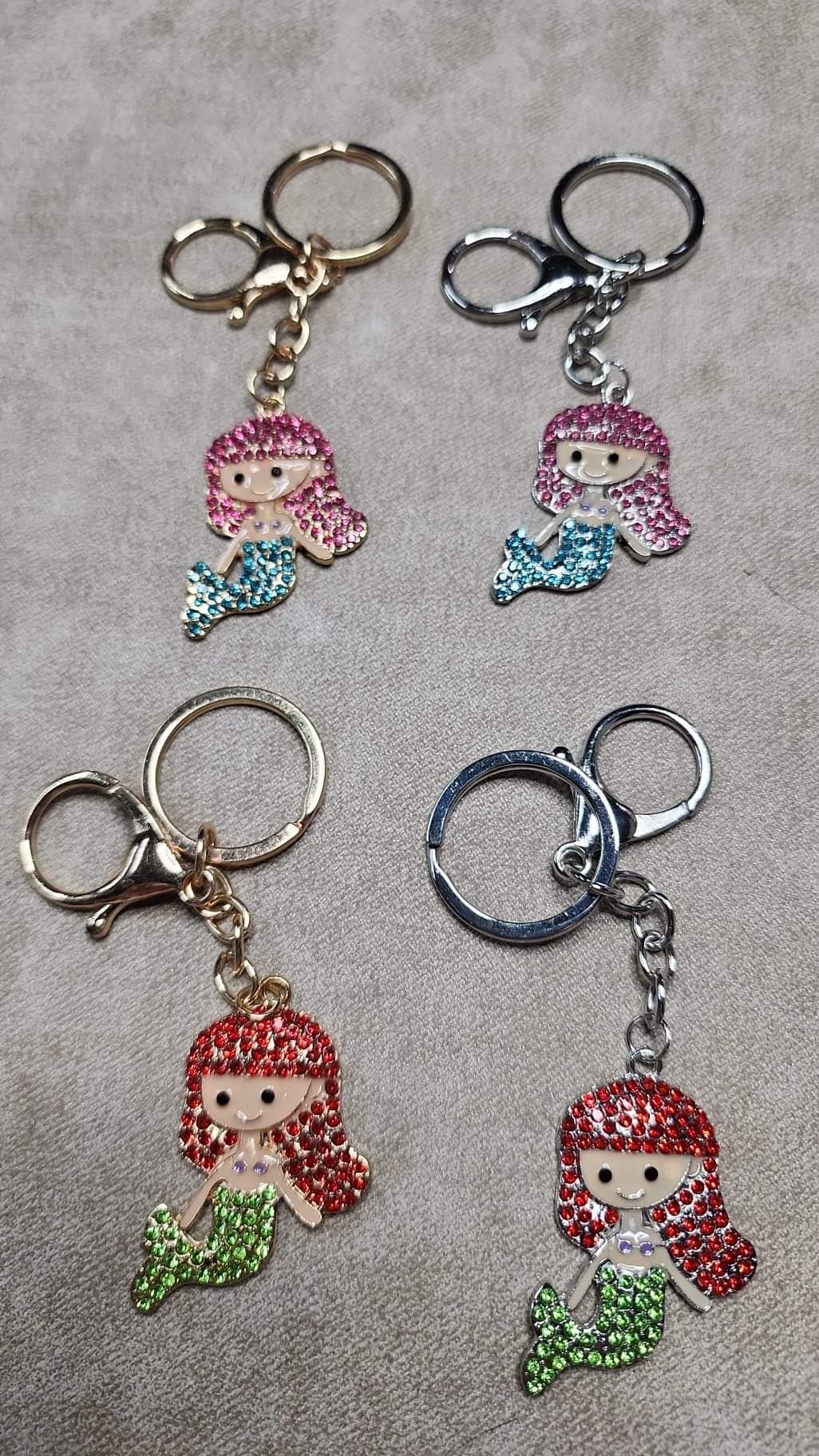 Mermaid keychains