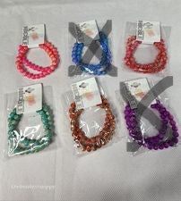 Glass Bead Bracelet - 2pk