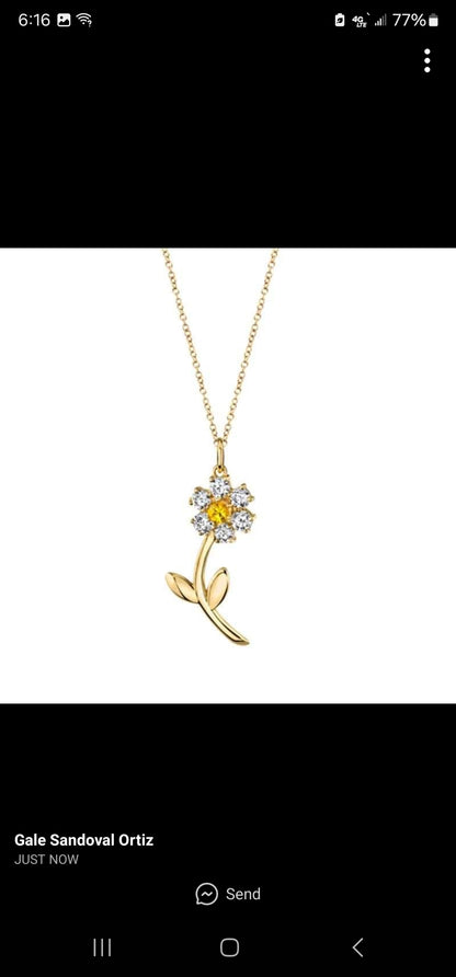 Flower Necklace