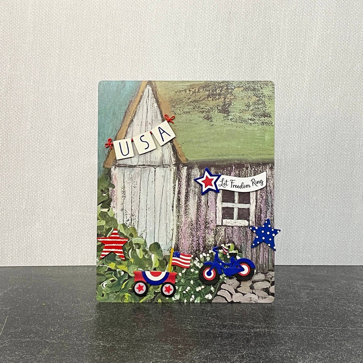 Patriotic Parade Magnets S/3, 4th of July Decor
