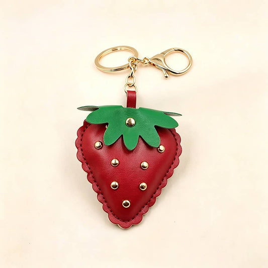 Strawberry Bag Charm