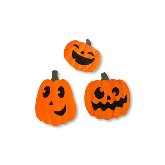 Jack-o'-Lantern Magnets S/3, Halloween Decor