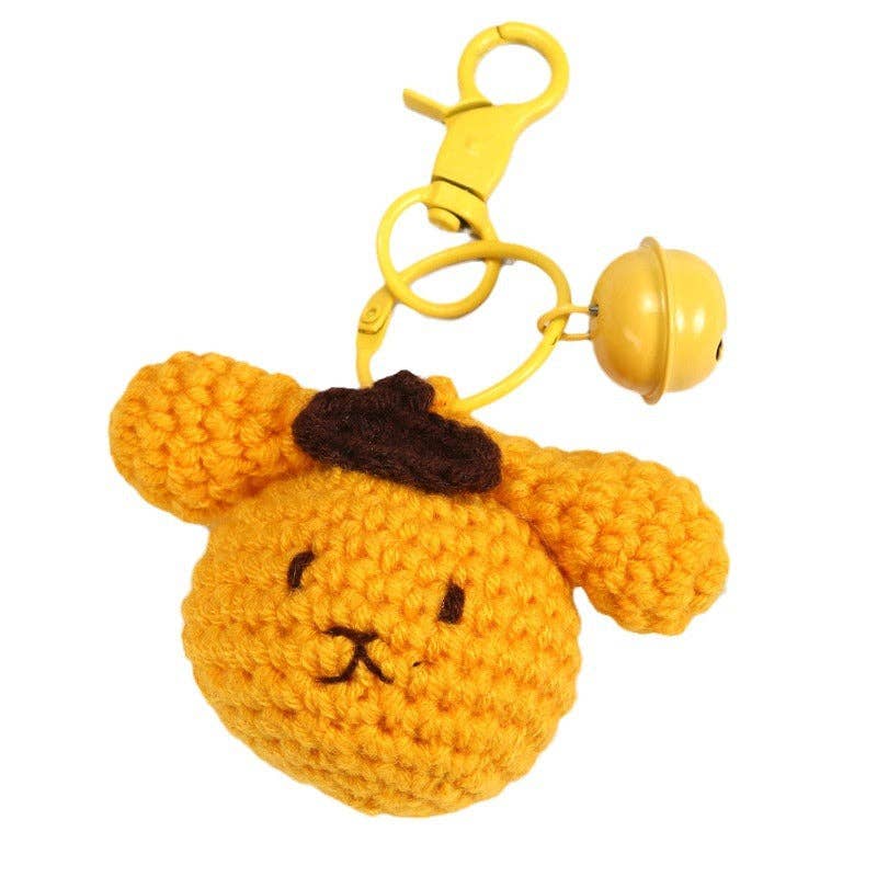 Creative Handmade Woven Cartoon Keychain Plush Toy Accessories