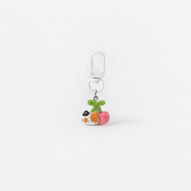 Cute And Funny Cat Keychain