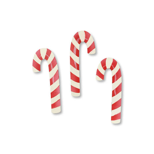 Candy Cane Magnets S/3, Christmas Decor
