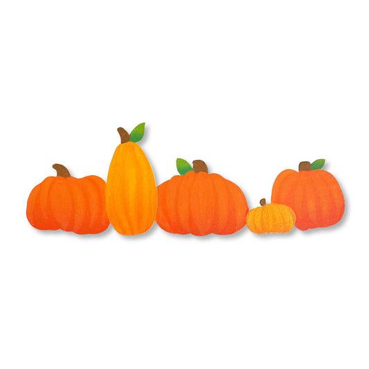 Pumpkin Border Magnet, Fall Decor