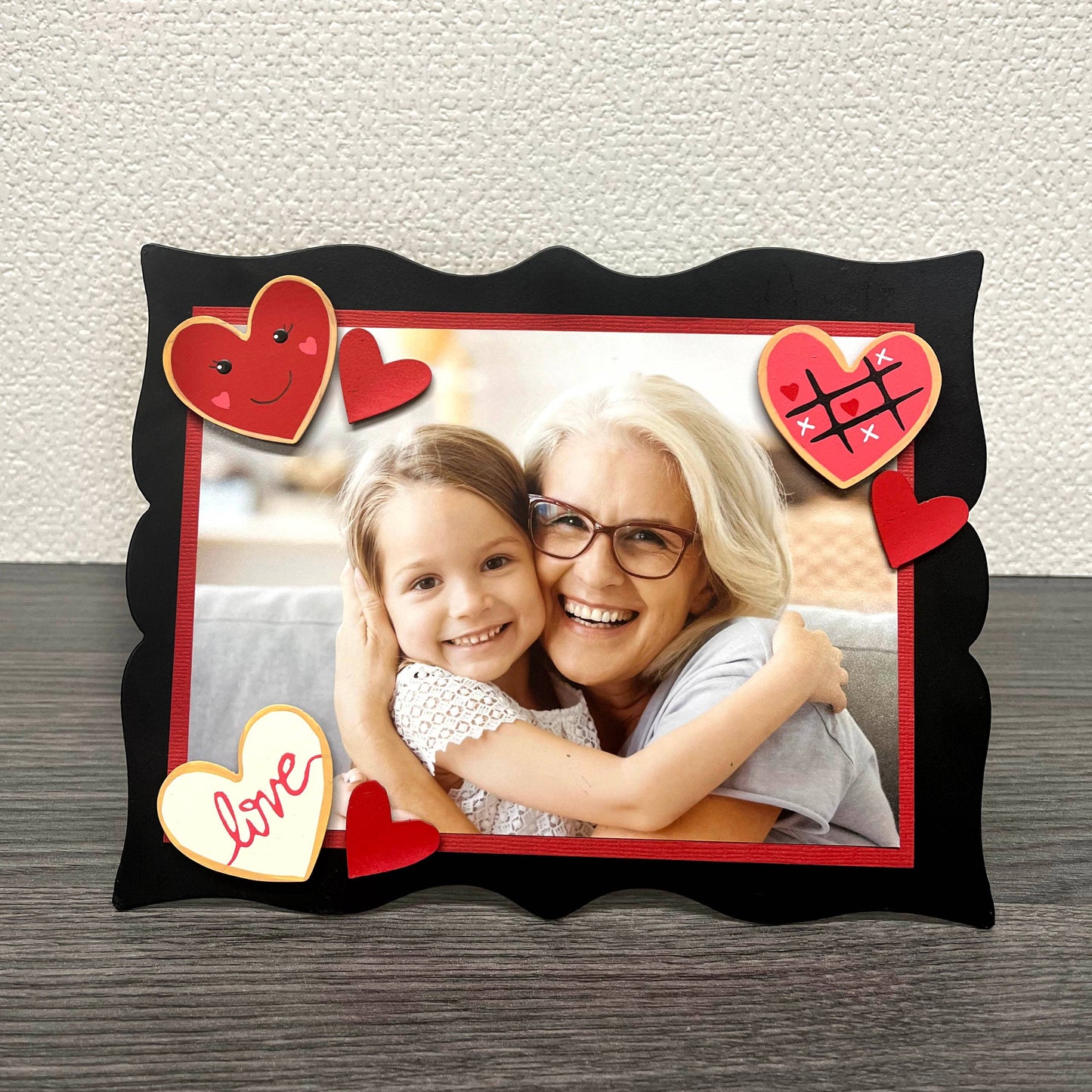 Sugar Cookie Heart Magnets S/3, Valentine's Decor