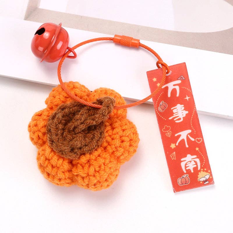 Fruit Keychain Accessories Cute Metal Handcrafted Style