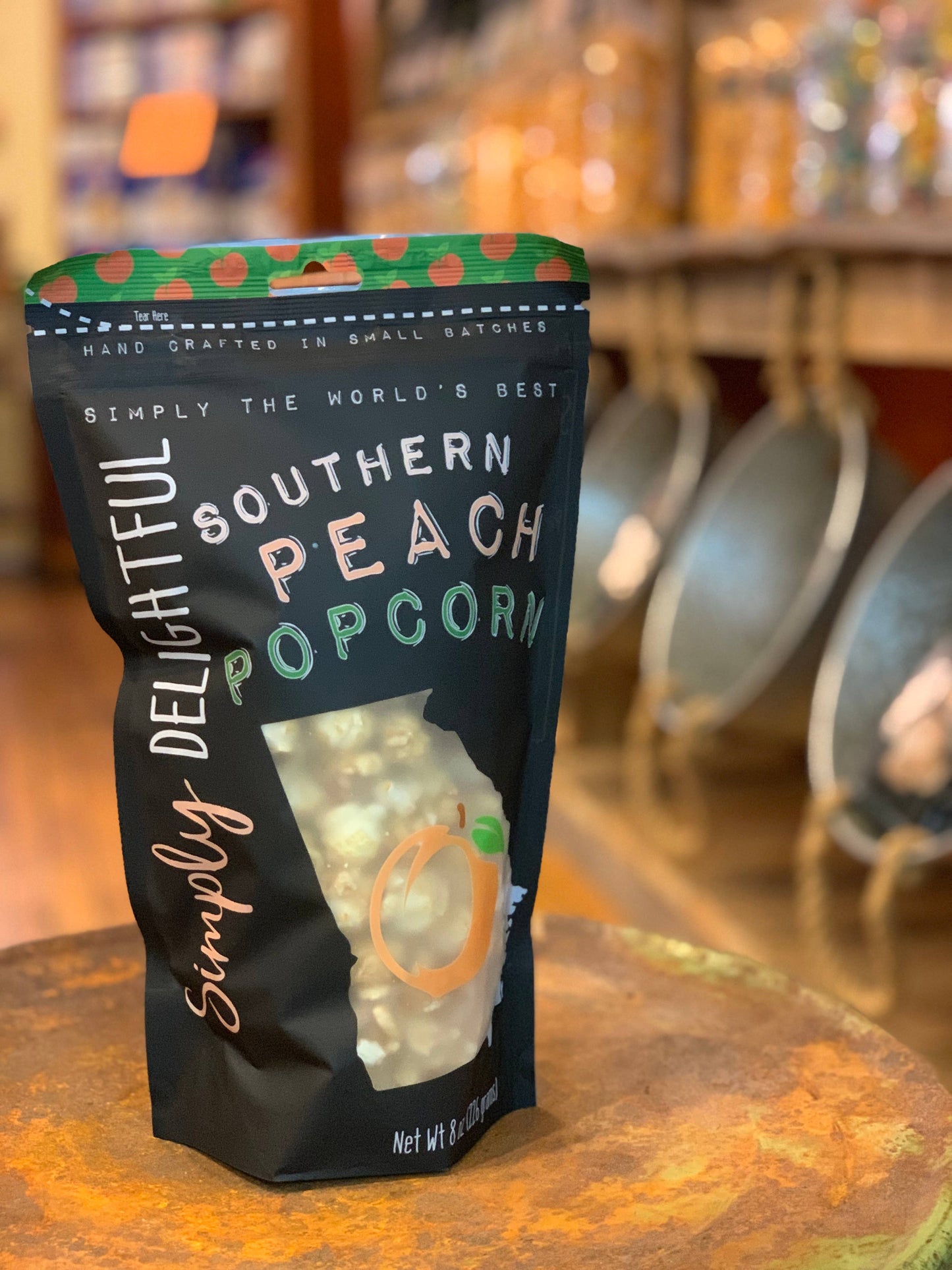 Southern Peach Popcorn