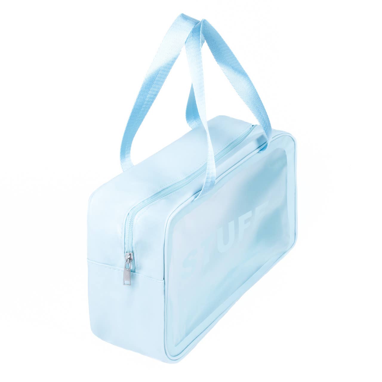 Ladies PVC Cosmetic & Toiletry Bag with Handle -LNCTB2005