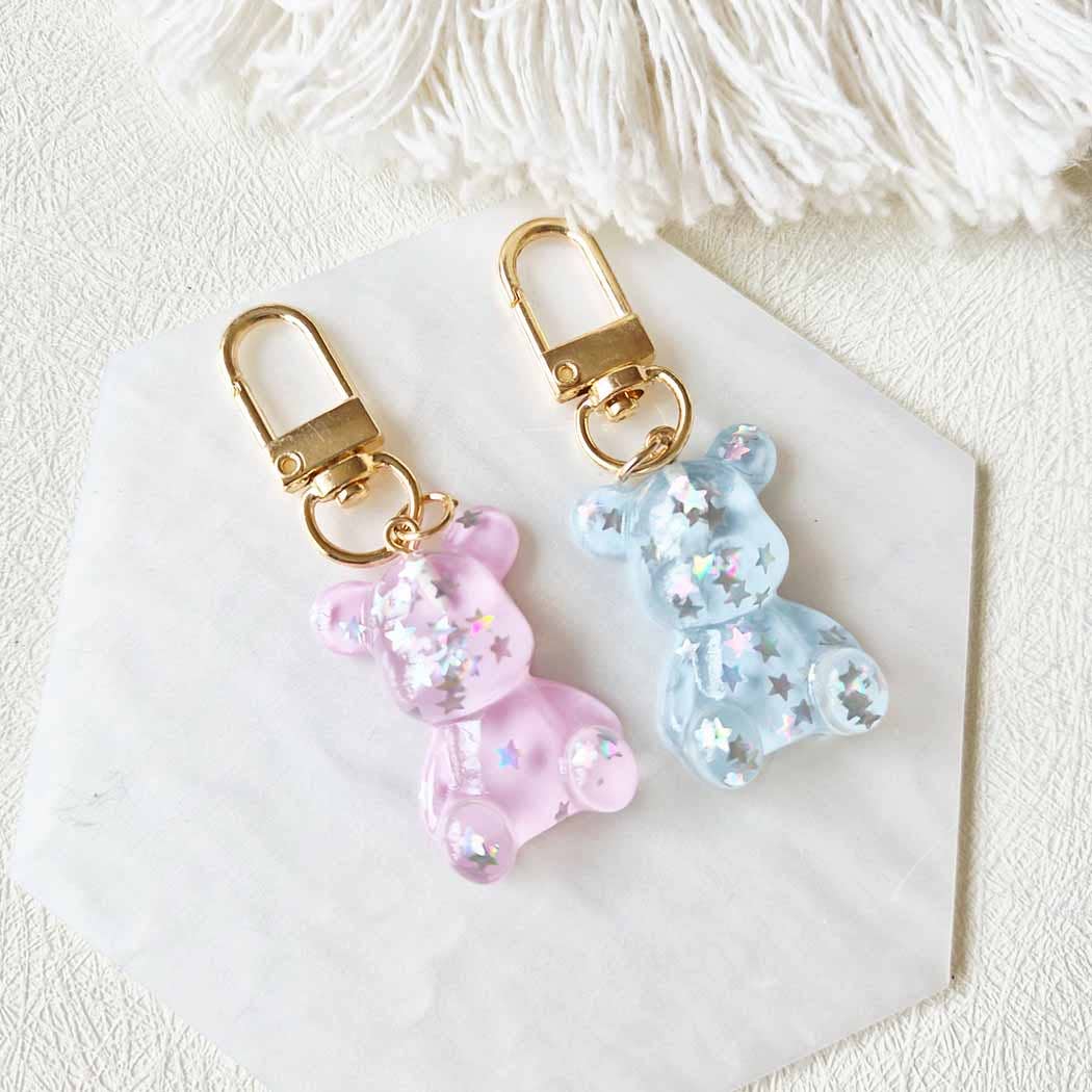 Cute Bear Pendant Candy Key Charms