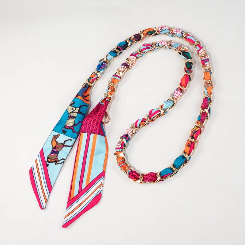 Coco Style Fabric Woven Chain Bag Strap Replacement