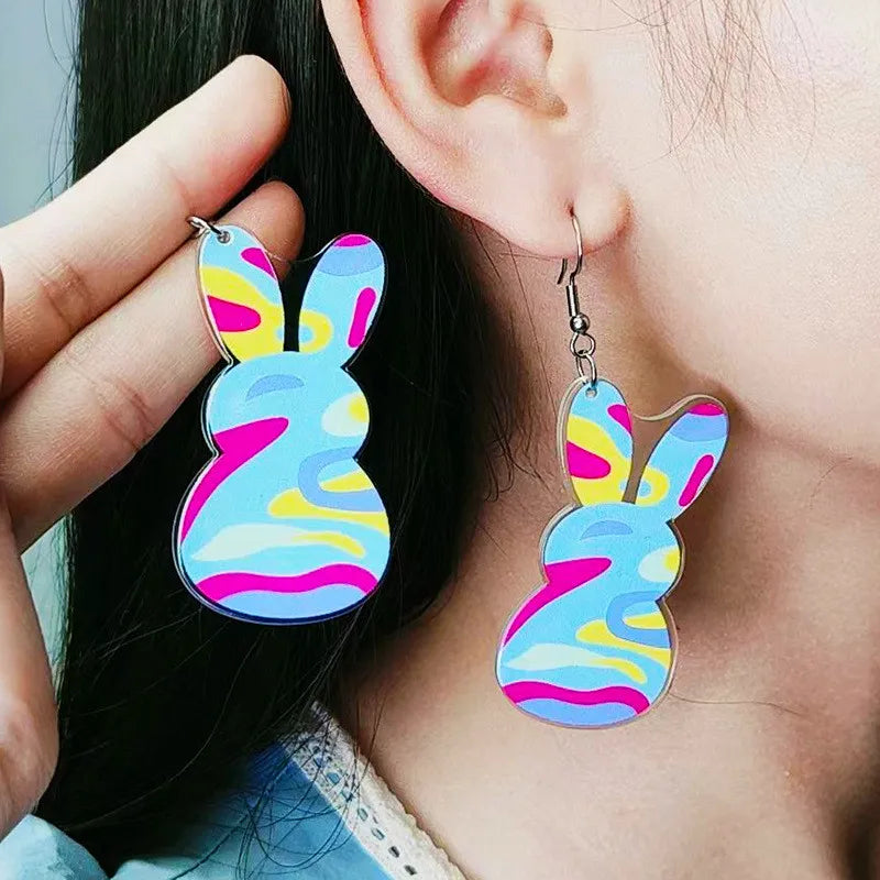 Acrylic Peep Earrings