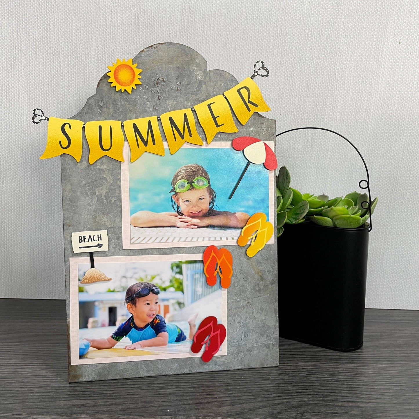 Summer Banner Mini Art Pop Yellow