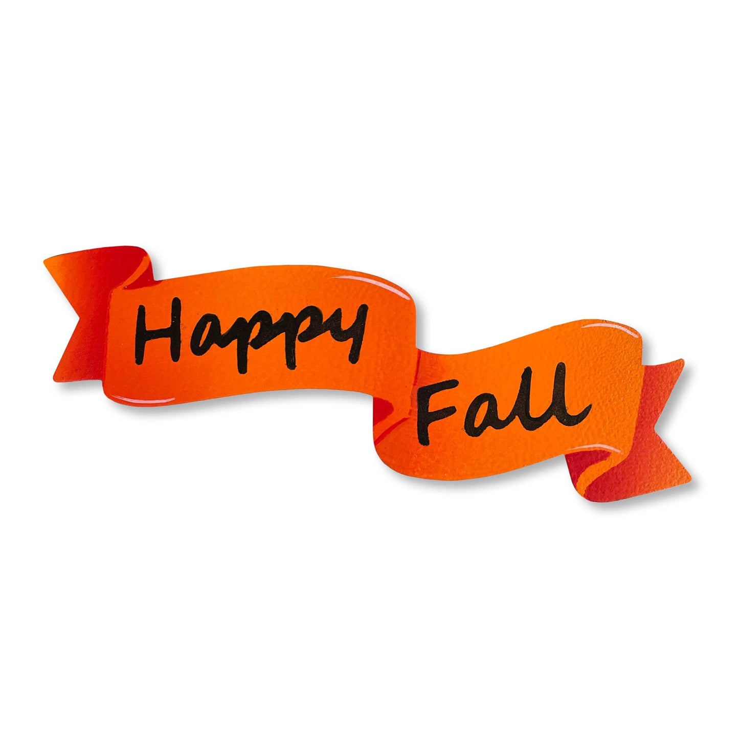 "Happy Fall" Banner Magnet (6.5"w), Harvest Decor