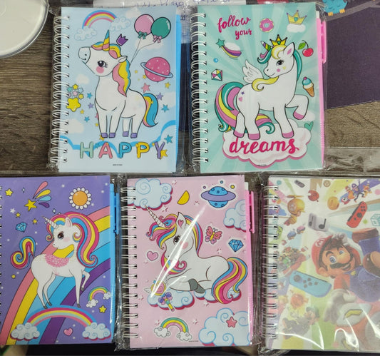 Assorted 4 x 6 Notebooks