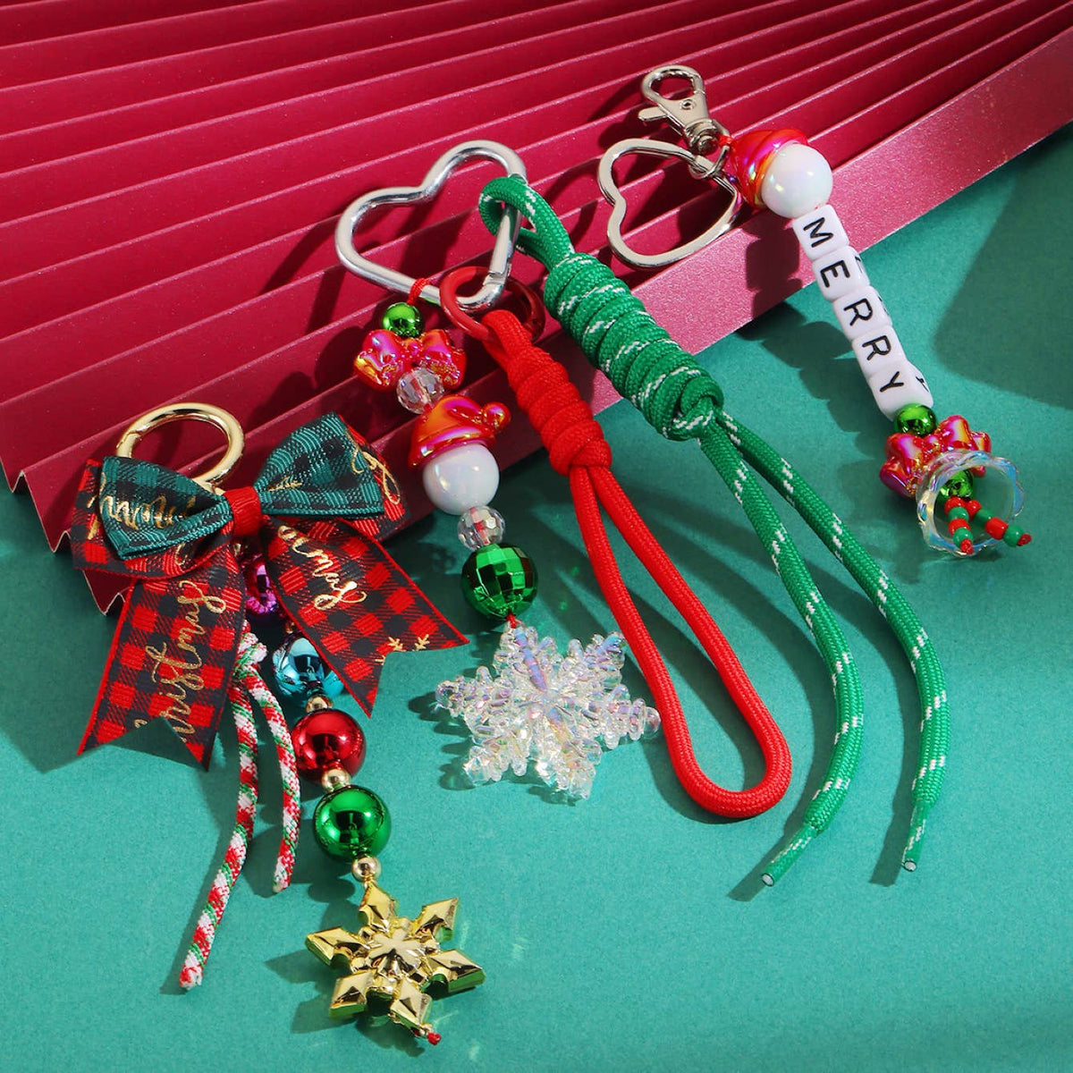 Christmas Atmosphere Keychain Bag Charm