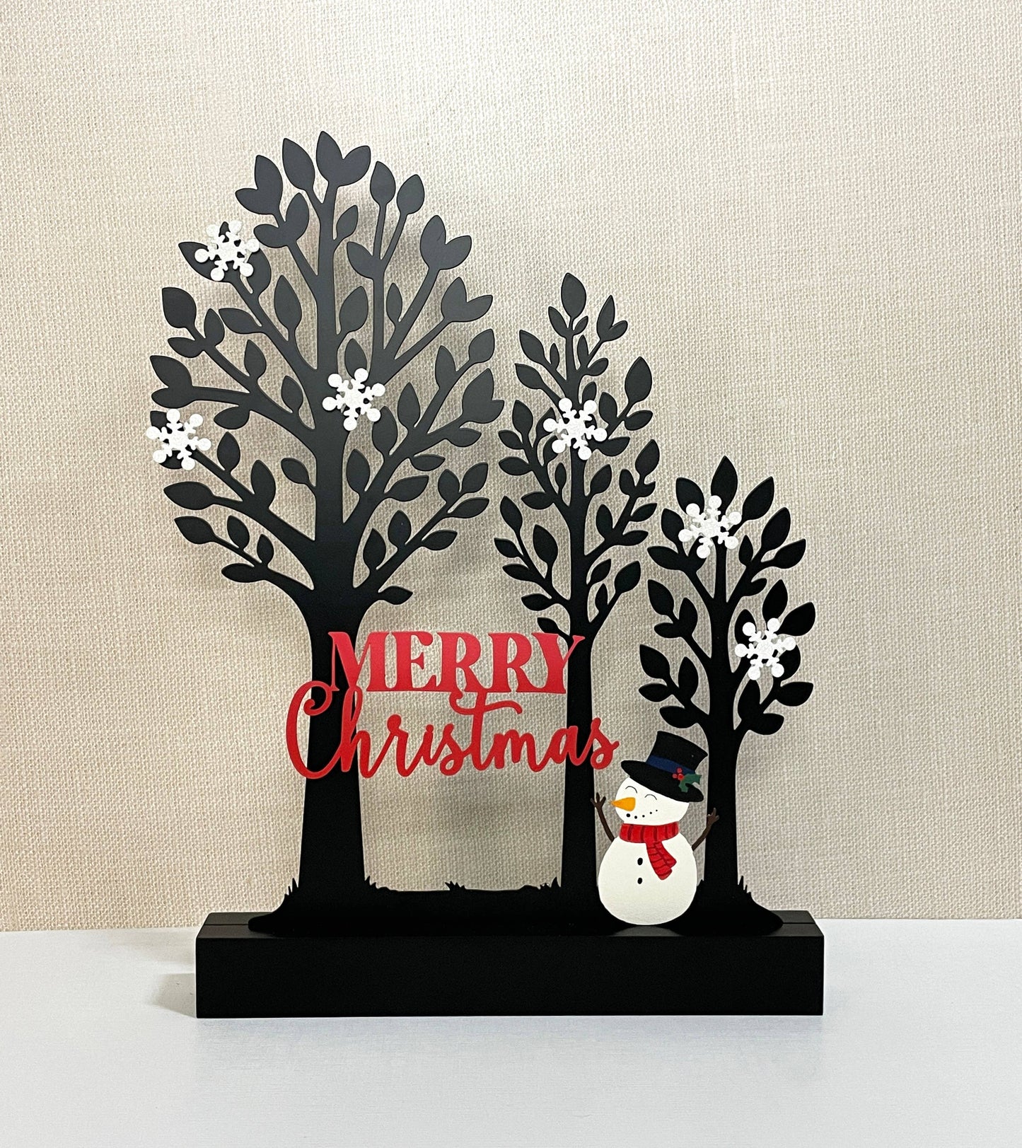 Everyday Tree Magnetic Decor w/ Wood Base, Home Decor