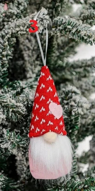 Valentine Gnome Ornaments